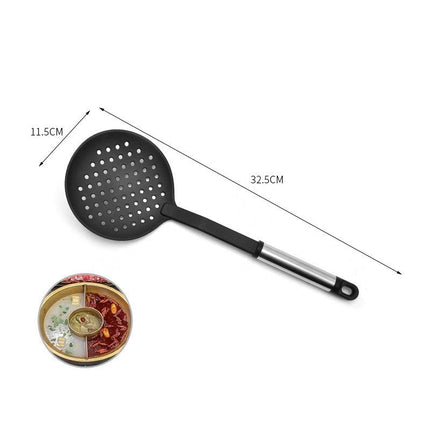 Nylon Scoop and Shovel Kit with Sleek Ergonomic Design | Versatile 5-Piece Set for Simple Cooking and Easy Cleanup