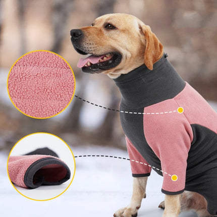 Fleece Dog Coat for Winter with Adjustable Hood | Cozy Quadruped Clothing for All Breeds