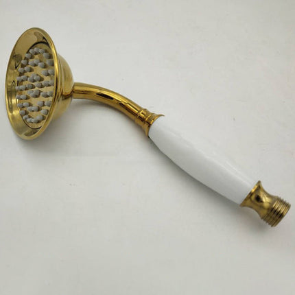 Handheld Shower Head with Hose Option, Gold Shower Head Metal – image 28