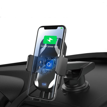 Car Wireless Charging Stand with Durable Metal Design | Efficient Charging for Smartphones and Devices