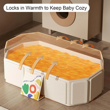 Infant Bathtub Foldable, Portable Bathtub for Baby