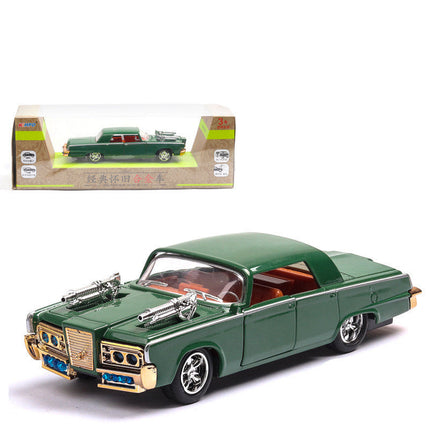 1966 Chrysler Imperial Diecast Model Car with Pull-Back Feature | Collectible Muscle Car for Enthusiasts and Kids