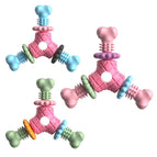 Rose with petals / Random bone color / 1pcs