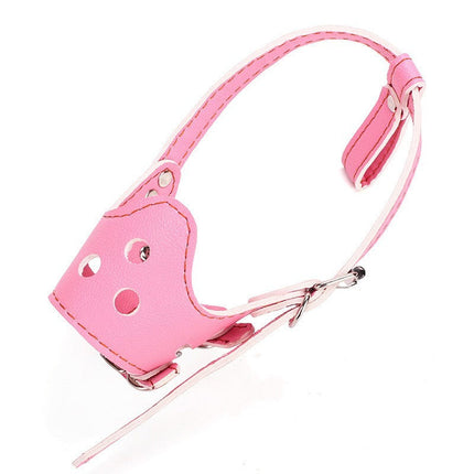 Leather Dog Muzzle with Adjustable Straps | Bite Proof Design for Safe and Comfortable Walks