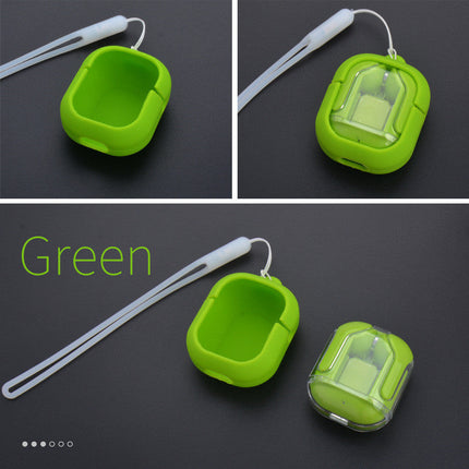 Mini Transparent Wireless Bluetooth Headset with LED Power Display | Noise Reduction for Ultimate Music Freedom