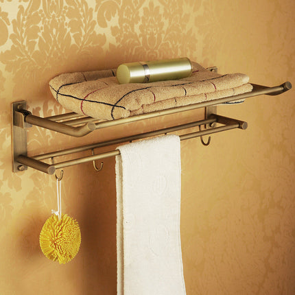 Brass Bathroom Accessories, Wall Mounted Towel Rack – image 29