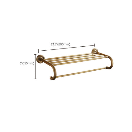 Brass Bathroom Accessories, Wall Mounted Towel Rack – image 49
