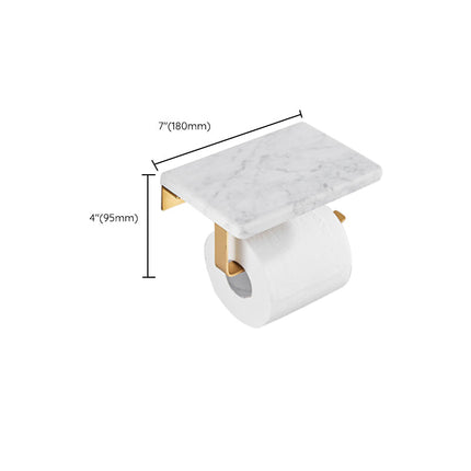 Brushed Brass Bathroom Accessory, Towel Holder Wall Mounted – image 11