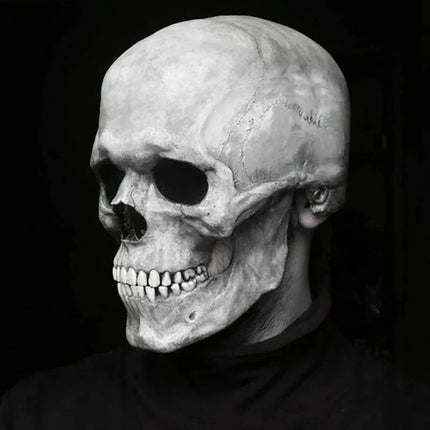 Halloween Costume Mask, Scary Mask with Movable Jaw – image 4