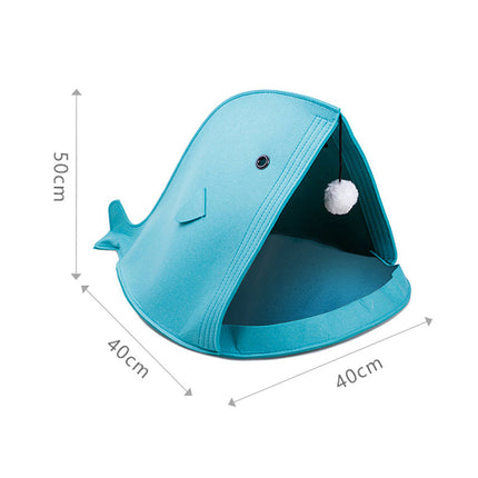 Foldable Felt Pet Nest for Small to Medium Pets | Soft, Breathable Space for Ultimate Comfort
