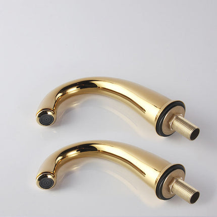 Widespread Bathroom Faucet with 2 Lever Handles, 3 Hole Brass Bathroom Faucet – image 27