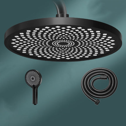 Shower Heads, Water Saving Wall Mount Shower Head Replacement with Air Injection – image 28