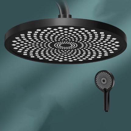 Fixed Shower Head High Flow, Water Saving Wall Mount Shower Head Replacement with Air Injection – image 26