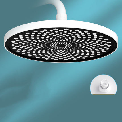 Fixed Shower Head High Flow, Water Saving Wall Mount Shower Head Replacement with Air Injection – image 21