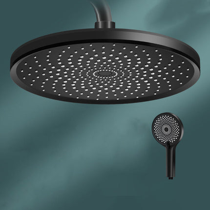 Fixed Shower Head High Flow, Water Saving Wall Mount Shower Head Replacement with Air Injection – image 31