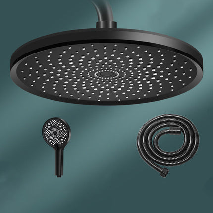 Fixed Shower Head High Flow, Water Saving Wall Mount Shower Head Replacement with Air Injection – image 36