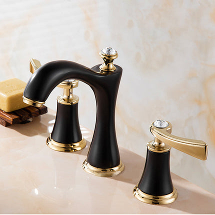 Bathroom Faucets, Centerset Bathroom Sink Faucet with 2 Handles – image 4