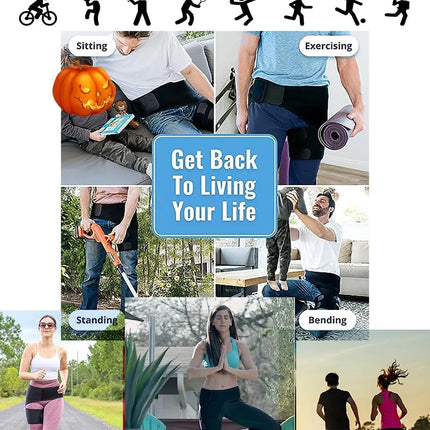 Hip Support for Pain Relief, Breathable Hip Joint Support for Everyday Wear and Sports – image 6