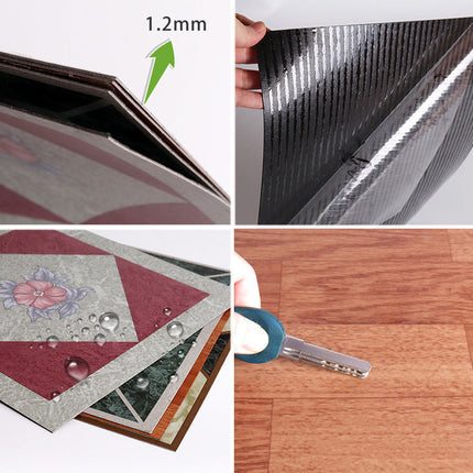 Waterproof Vinyl Flooring, Stone Look Peel and Stick Flooring – image 12