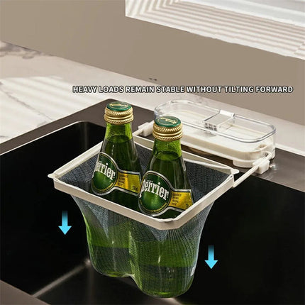 Kitchen Sink Filter Rack with Ultra-Fine Mesh | Durable Design for Efficient Straining and Organizing