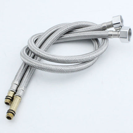 Single Hole Bathroom Faucet with Lever Handle, Round Modern Faucet for Bathroom