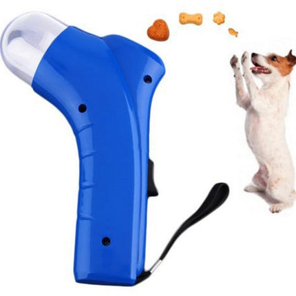 Pet Food Catapult Feeder with Spring-Loaded Launcher | Interactive Treat Toy for Dogs and Cats