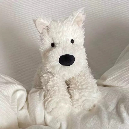 Toy Dog, West Highland Terrier Figurine for Home Decoration, Squishy Dog Ornament, Gifts for Dog Lovers
