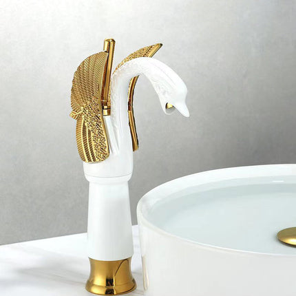 Bathroom Faucets, Brass Bathroom Sink Faucet Hot and Cold Water – image 10