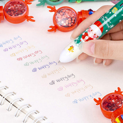 Christmas Glitter Pens, Fine Tip Pens for Writing – image 6