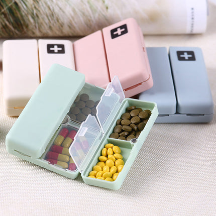 Travel Pill Organizer 7 Compartment, Pill Box with Magnetic Lid – image 8