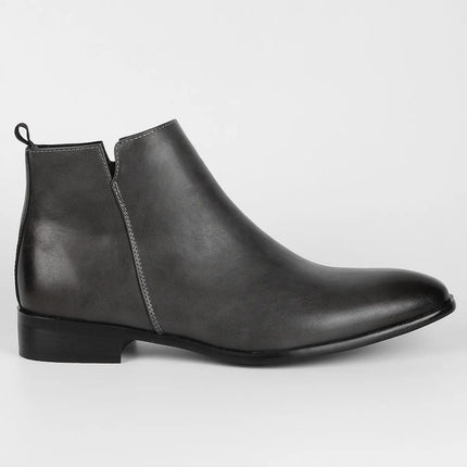 Mens Chelsea Boots, Leather Dress Boots for Men – image 5