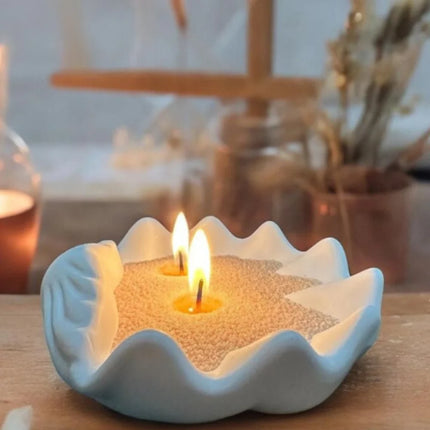 Customizable Candle Kit with Plant-Based Sand and Wicks | Create Unique Scents for Home Décor and Gifts