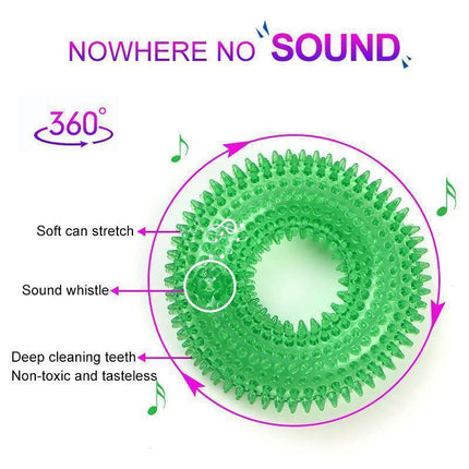 Dog Toy Ball with Whistle, Interactive Dog Toy That Floats in Water – image 7