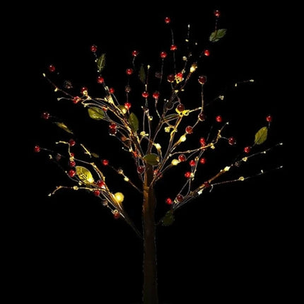 Spring Tree Accent with Warm White LED Lights | Elegant Seasonal Decor for Personalized Home Ambiance