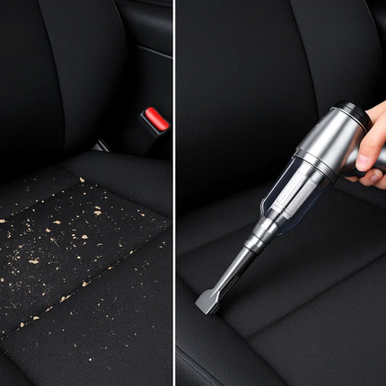 Cordless Car Vacuum Cleaner, Handheld Vacuum with Blower and 6 Attachments