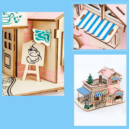 3D Puzzles for Adults, Model Building Kit with 122 Pieces – image 6