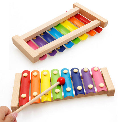 Wooden Xylophone for Baby, Hand Eye Coordination Toys – image 9
