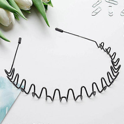 Zigzag Headband, Womens Headband in Metal – image 6