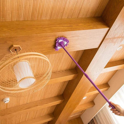 Dust Mop, Flat Mop with Telescopic Handle for Bathtub and Ceiling – image 5