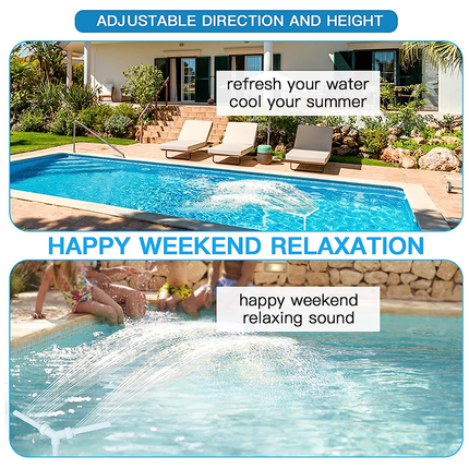 Pool Water Feature for Summer, Pool Accessories for Kids and Adults – image 6