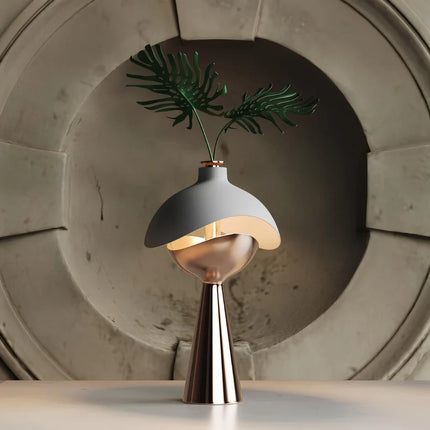 Sculpted Table Lamp with Dimmable Lighting & Portable Design | Elegant Home Decor for Cozy Ambiance