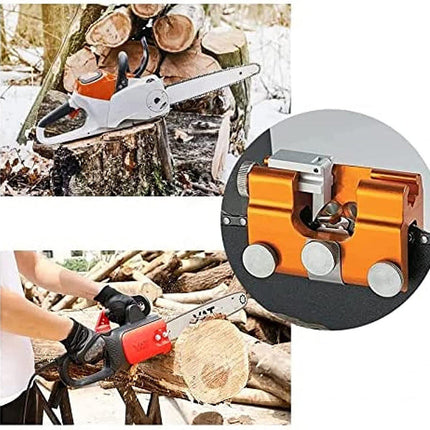 Chainsaw Sharpener Kit, Portable Saw Chain Sharpener with Grinding Stone – image 8