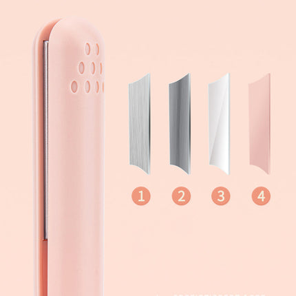Mini Hair Straightener, 2 in 1 Hair Curler and Straightener
