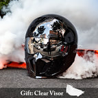 Bright Black - Silver Lens / M