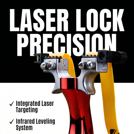 Slingshot with Laser Sight, High Precision Professional Slingshot – image 6