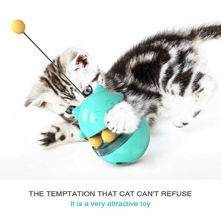 Interactive Cat Toys for Indoor Cats, Cat Puzzle Feeder Treat Dispenser, Kitten Toys with Ball, Gifts for Cat – image 7