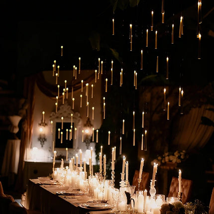 Floating Candles with Wand Remote Control | Enchanting Flameless LED Decor for Magical Moments
