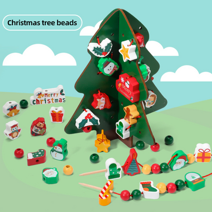 Stringing Beads for Toddlers, Preschool Toys – image 7