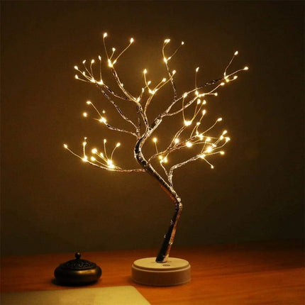 Fairy Tree Decorative LED Light with Fully Adjustable Branches | Cozy Warm White Glow for Home and Garden Decor