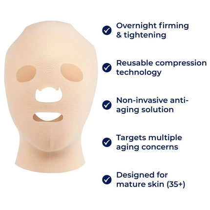 Anti Wrinkle Face Mask, Reusable Face Lift Mask with Compression – image 8